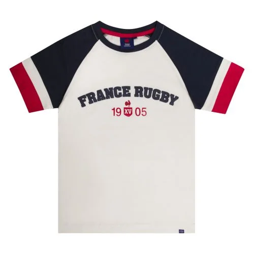 T-shirt Enfant 1905 France Rugby Tricolore