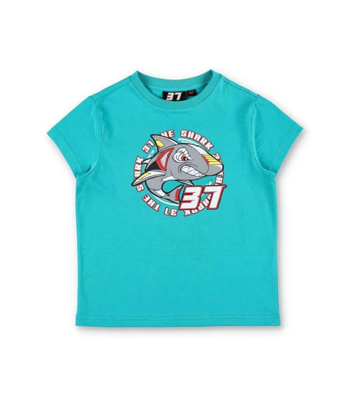 T-shirt enfant Pedro Acosta – The shark Moto GP Officiel Bleu