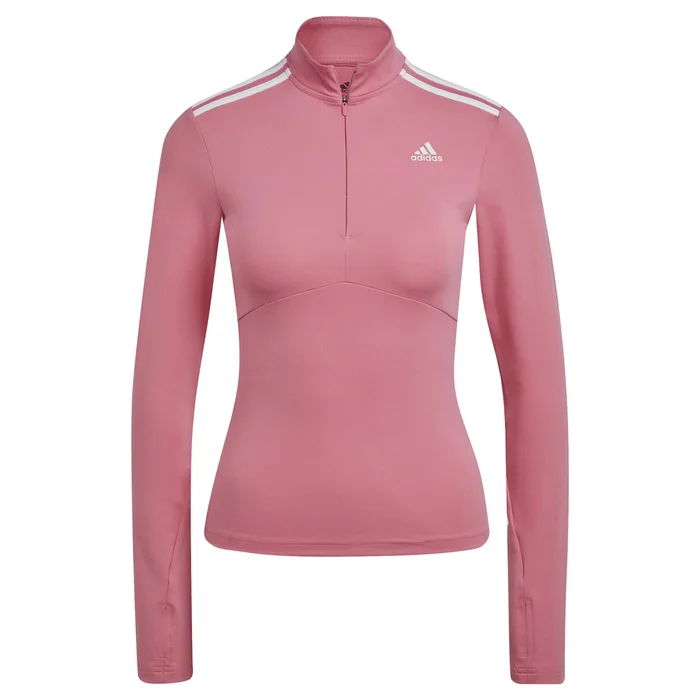 T-shirt femme adidas Hyperglam Quarter-Zip