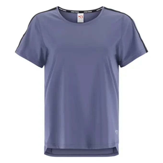 T-shirt femme Karii Traa Vilde – Moon Blue Prix Choc