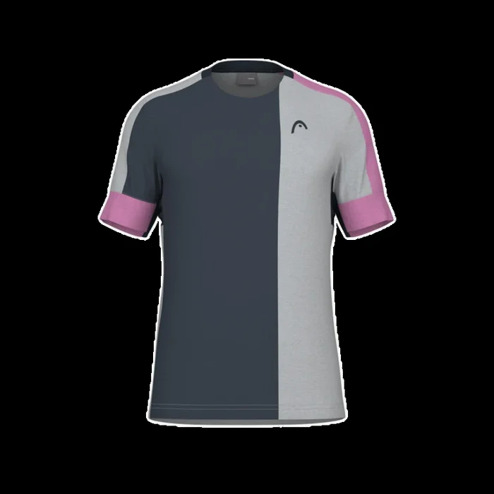 T-shirt HEAD Play Tech Cyclame/gris Hommes