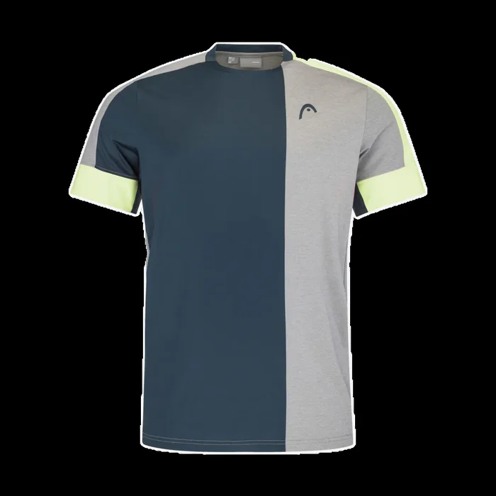 T-shirt HEAD Play Tech Gris/Vert Hommes 2024