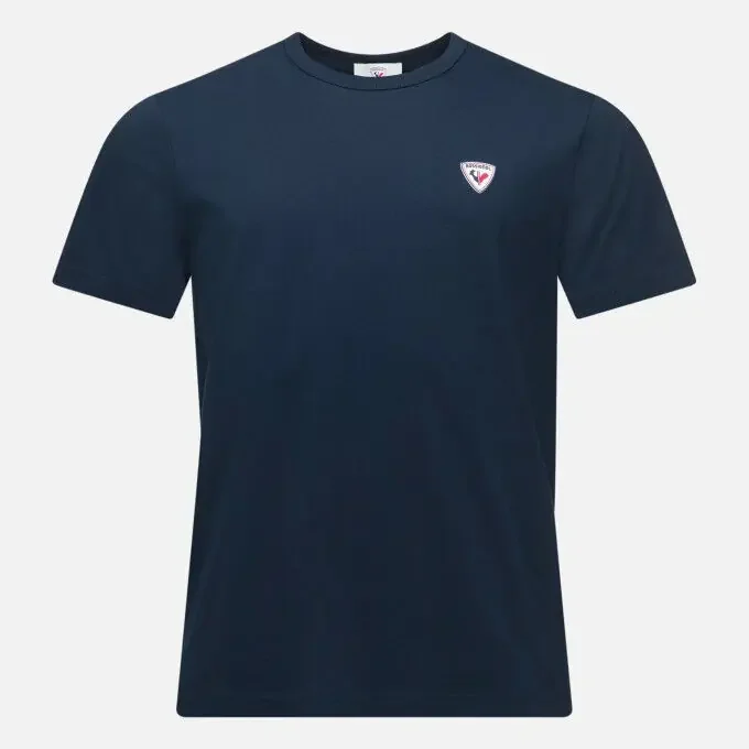 T-shirt homme Rossignol LOGO PLAIN TEE Dark Navy Promotion