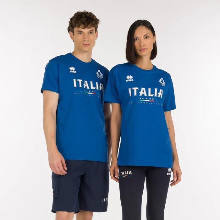 T‑shirt Italie Azur FIPAV