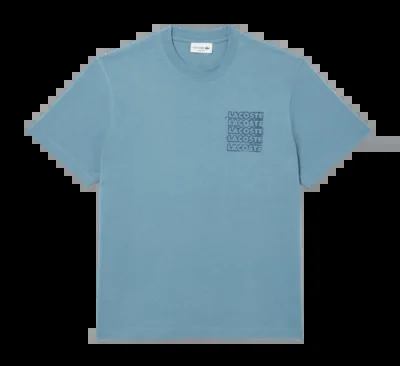 T-Shirt Lacoste Homme TH0288 Limestone/Falcon
