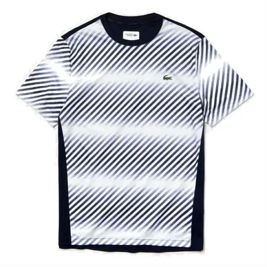 T-shirt Lacoste Homme TH3473 Navy Blue White Navy Blue