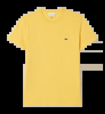 T-Shirt Lacoste Homme TH6709 Cornsilk