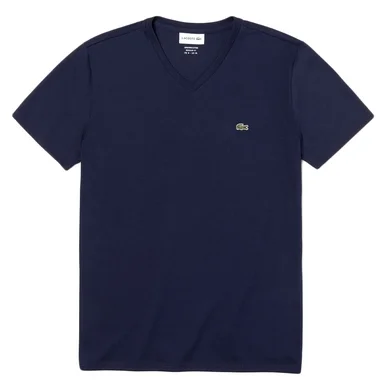 T-Shirt Lacoste Men TH6710 V-Neck Bleu Marine