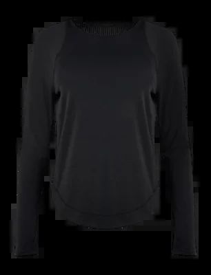 T-shirt Manches Longues Sweaty Betty Women Breathe Easy Black
