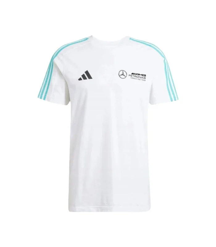 T-Shirt Mercedes AMG Petronas F1 adidas DNA pour homme – Blanc