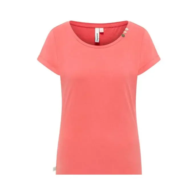 T-shirt RAGWEAR FLLORAH GOTS- CORAL Tendance