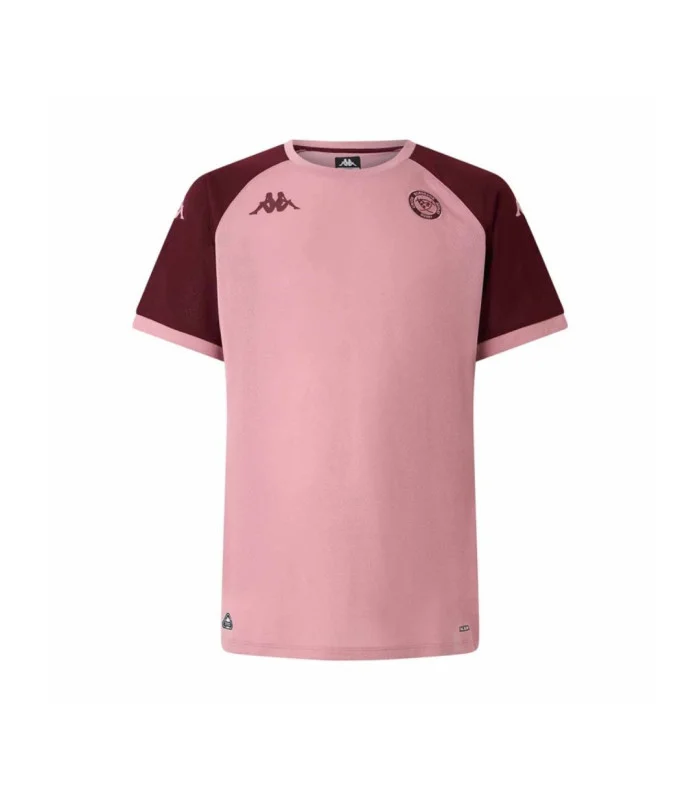 T-Shirt Rose Rugby Adulte Trainning Mobika UBB – KAPPA
