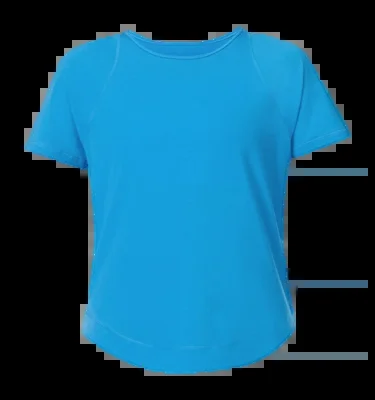 T-Shirt Sweaty Betty Femme Breathe Easy Tidal Blue