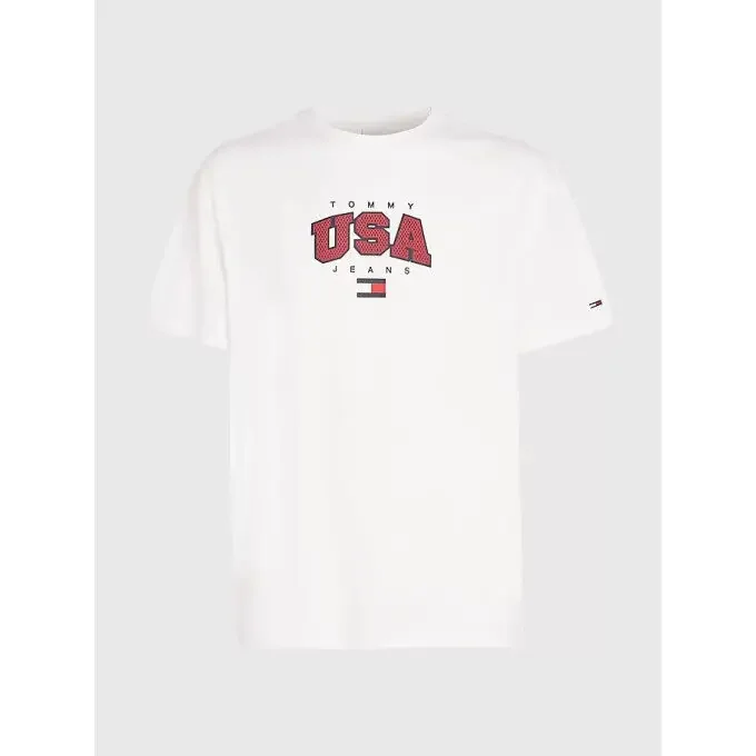 T-shirt Tommy Hilfiger TJM CLSC MODERN SPORT White Top Vente