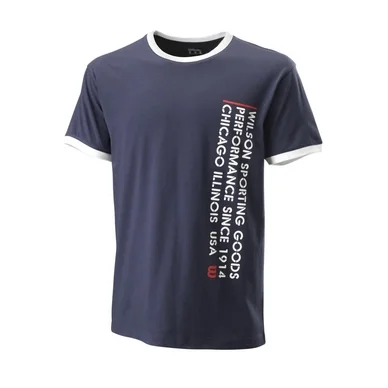 T-shirt Wilson Homme Since 1914 Tee Bleu Marine