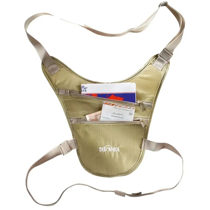 Tatonka Skin Chest Holster, sac de poitrine, beige En Vogue