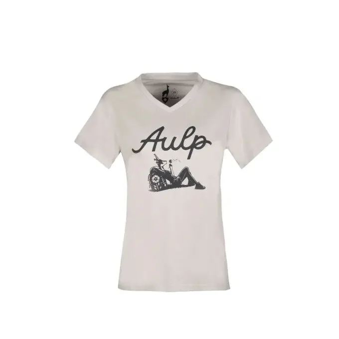 Tee-shirt de randonnée Femme Aulp Banne – White Édition Limitée
