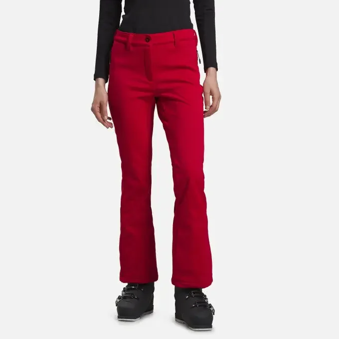 Tendance Pantalon Rossignol W SKI SOFTSHELL PANT Carmin