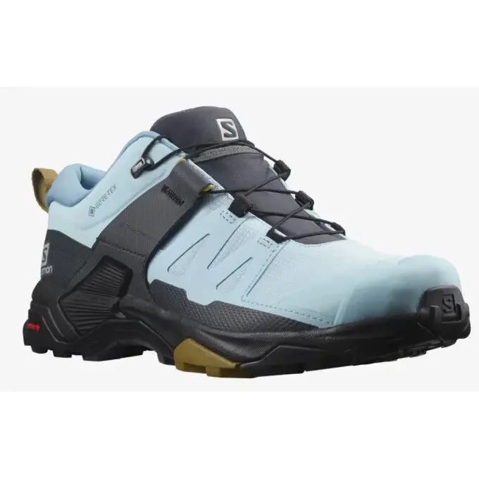 Top Qualité Chaussures de randonnée Salomon X ULTRA 4 GTX W Crystal blue/black/cumin