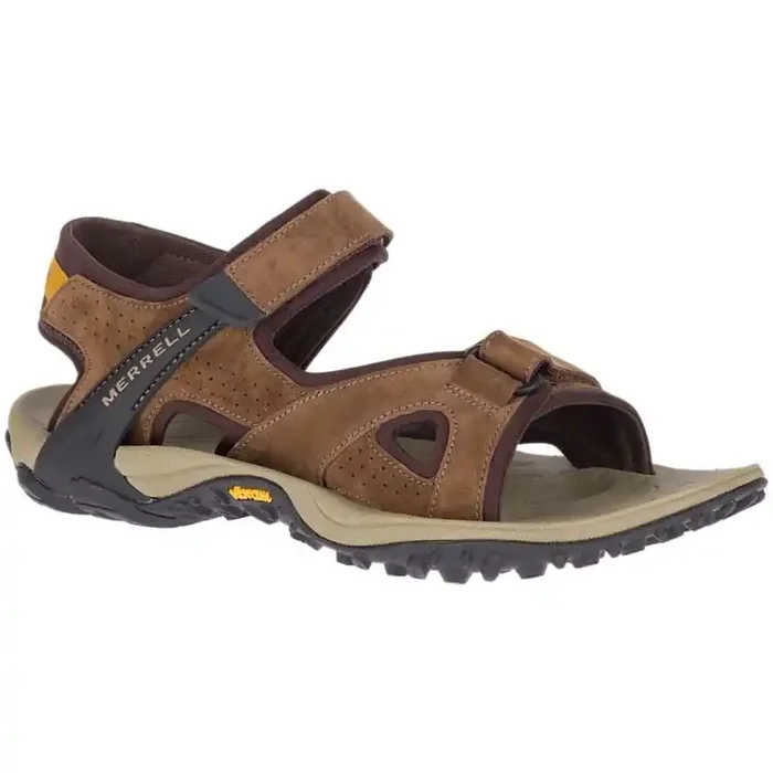 Top Qualité Sandales homme Kahuna 4 Strap Brown Merrell