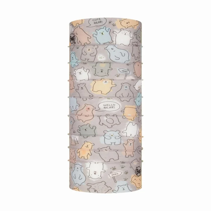 Tour de cou enfant Buff bears fog grey