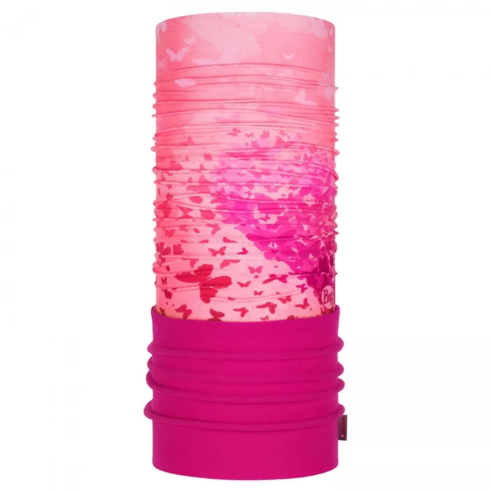 Tour de cou enfant Buff butterfly pink sport