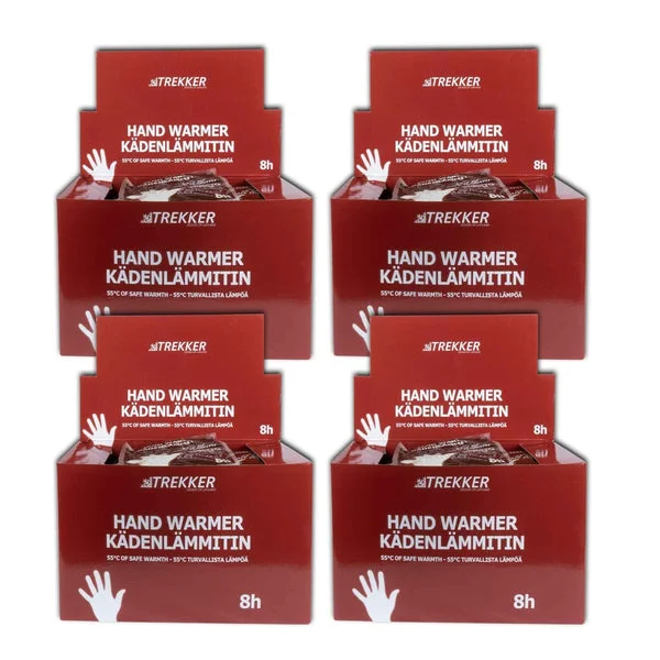Trekker Calentador de manos, 400 unidades (caja de 4)