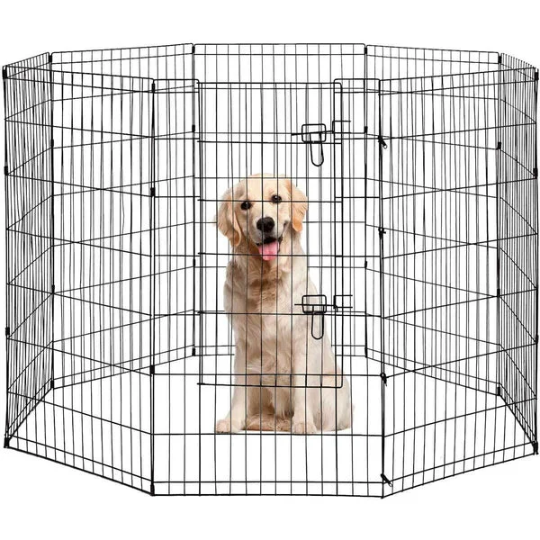 Trekker Parque Para Cachorro XL, 8-Paneles 61x107cm