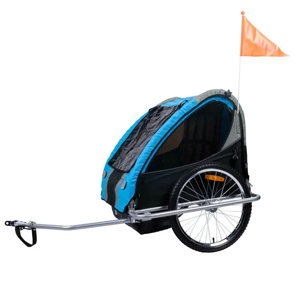 Trekker Remolque de bicicleta para 1 o 2 niños