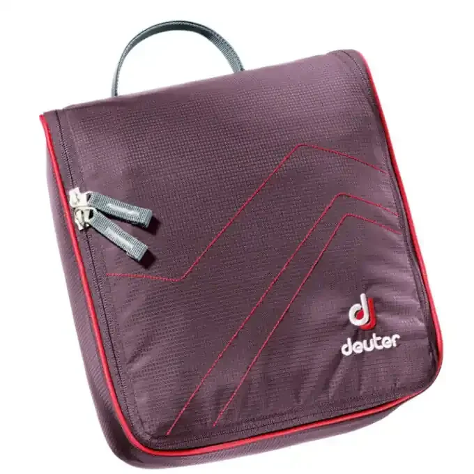 Trousse de toilette DEUTER WASH CENTER II Aubergine-maron Tendance