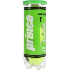 Tube de 3 balles de tennis Play & Stay – stage 1