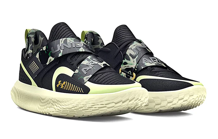 UA Flow Futr X 4 Camo « Black Volt »
