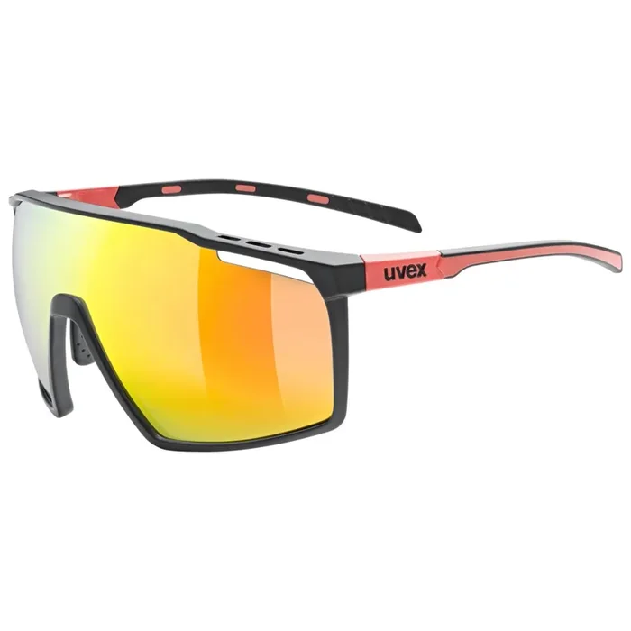 Uvex mtn perform, lunettes de soleil, noir/rouge Livraison Express