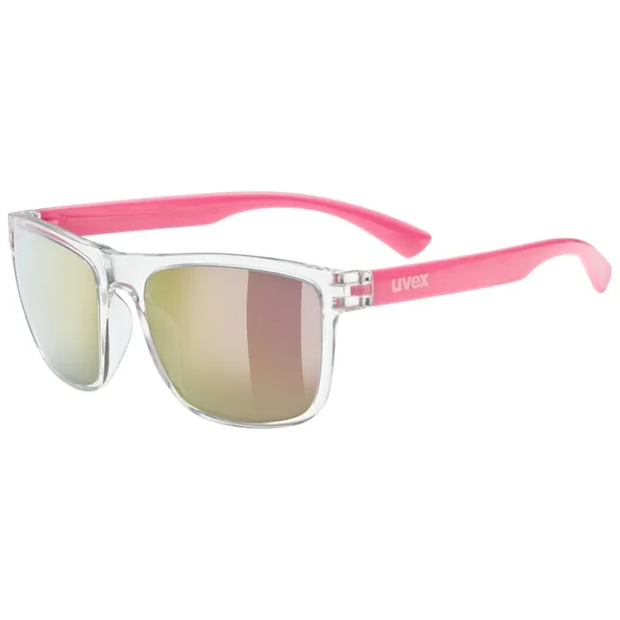 Uvex rookie, lunettes de soleil, junior, transparent/rose Populaire