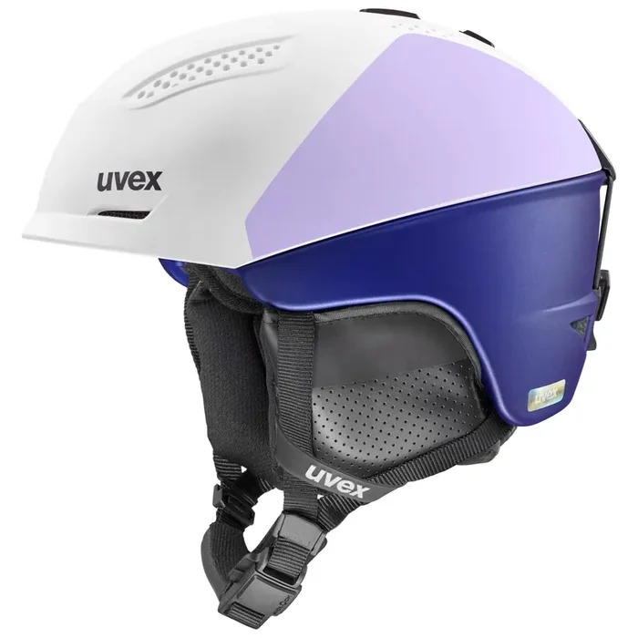 Uvex Ultra Pro, casque de ski, femmes, blanc/violet Dernier Modèle