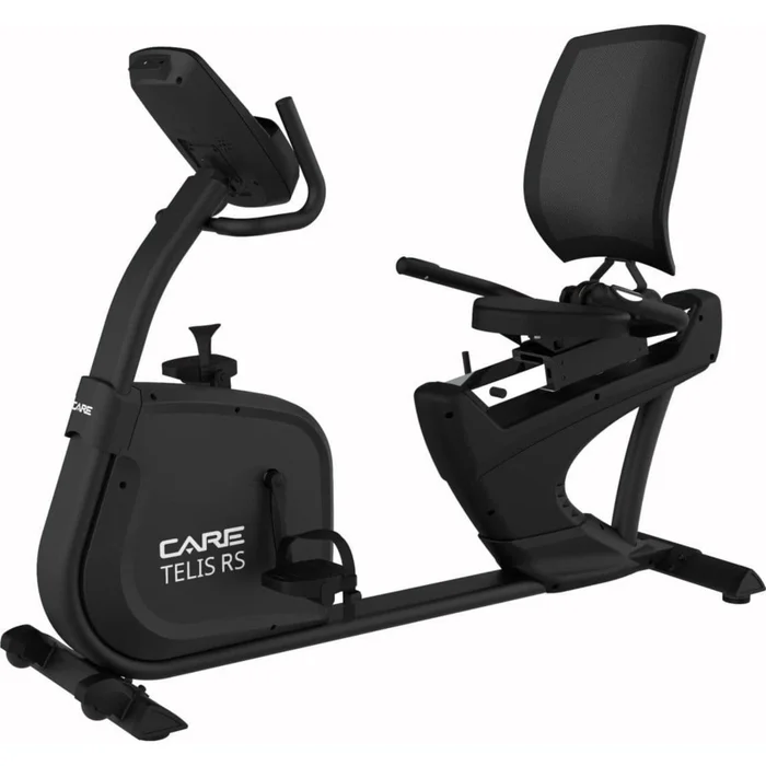 Vélo d&rsquo;appartement assis connecté Care Fitness Telis RS [Taille 160x64x117 cm]
