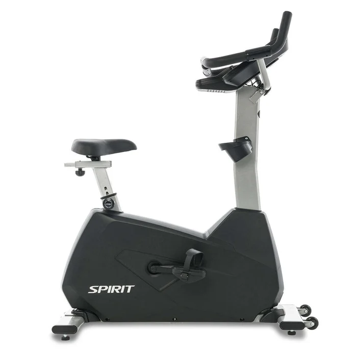 Vélo d&rsquo;appartement avec écran tactile Spirit Fitness Pro [Taille 123x65x146,5 cm]
