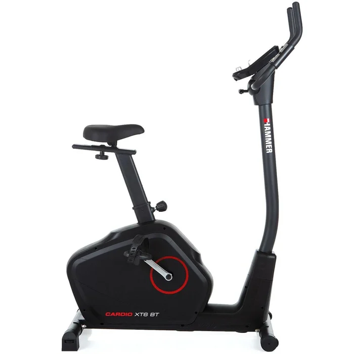 Vélo d&rsquo;appartement Hammer Cardio XT6 BT [Taille 93x51x150 cm]