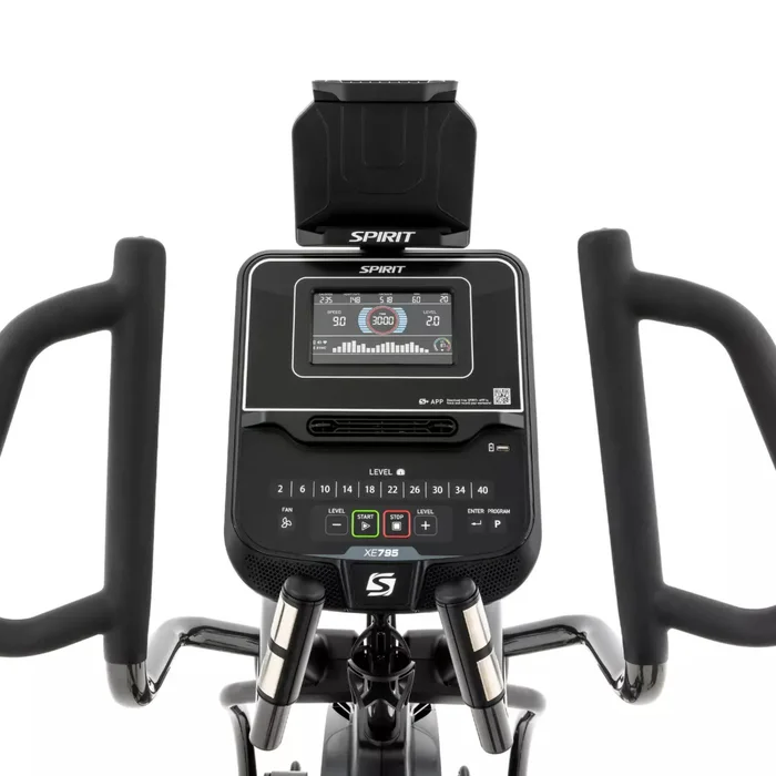 Vélo elliptique Spirit XE795 [Taille 194x74x164 cm]