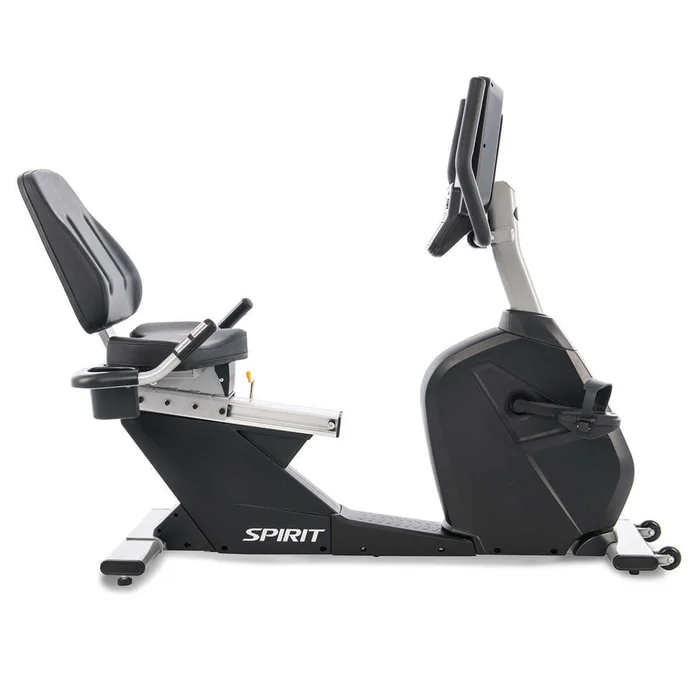 Vélo semi-allongé avec écran tactile Spirit Fitness Pro [Taille 151x74x129 cm]