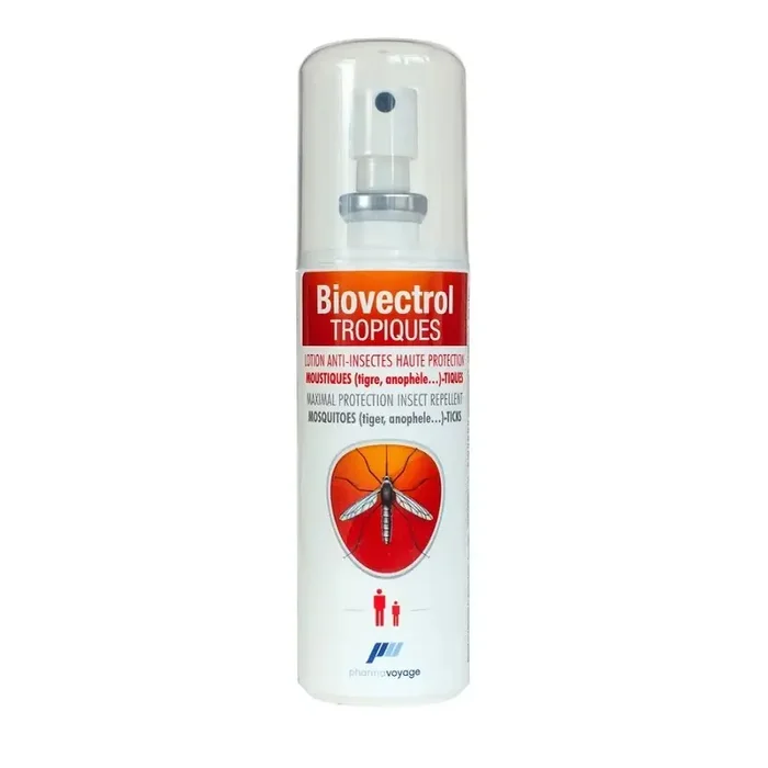 Vente Directe Spray anti insectes Biovectrol Tropiques Pharmavoyage