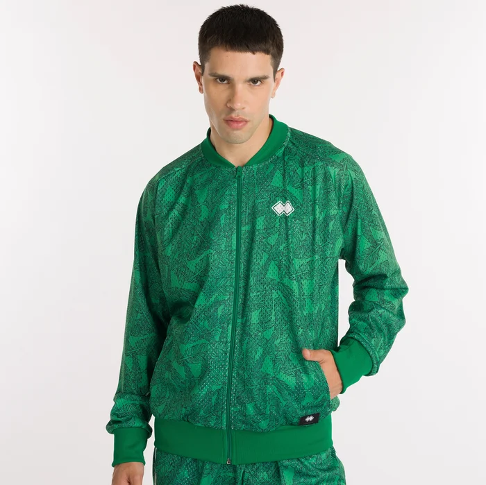 Veste bombardier en maille All Over