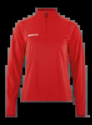 Veste d’Entraînement Craft Femme Evolve 2.0 Half Zip Bright Red
