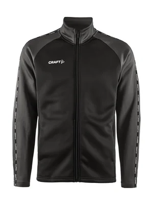 Veste d’Entraînement Craft Homme Squad 2.0 Full Zip Black Granite