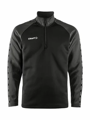 Veste d’Entraînement Craft Homme Squad 2.0 Half Zip Black Granite