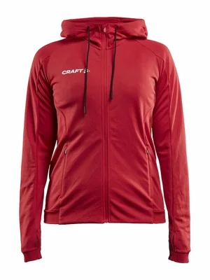 Veste d’Entraînement Craft Women Evolve Hood Jacket Bright Red