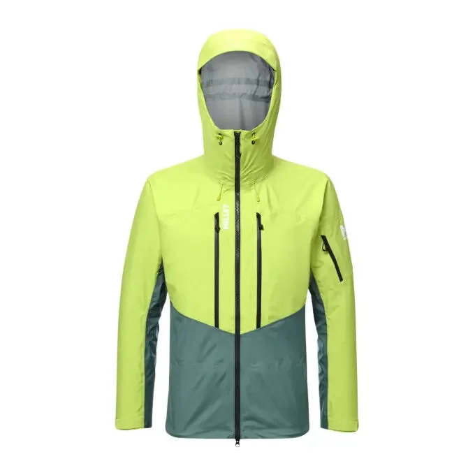 Veste de ski MILLET M WHITE 3L Homme – Bottle / Macaw Green Satisfait Ou Remboursé