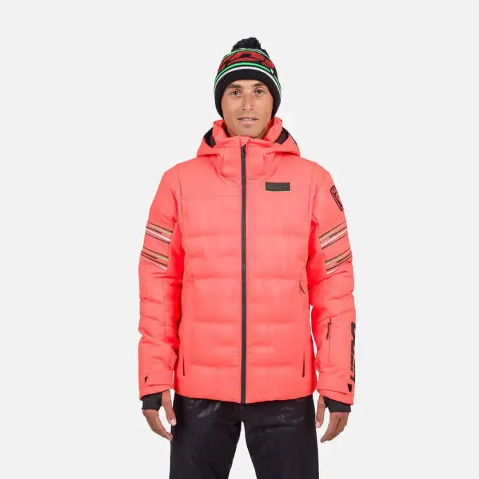 Veste de ski Rossignol HERO DEPART JKT Neon Red Meilleure Vente