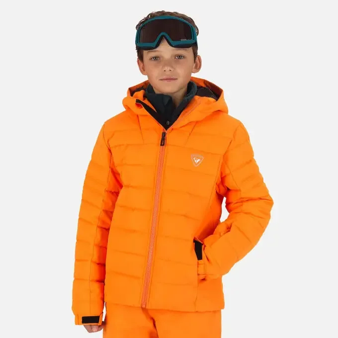 Veste de ski Rossignol RAPIDE JKT BOY orange Quantité Limitée