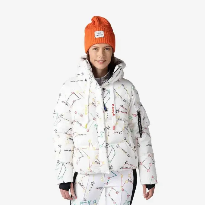 Veste de ski Rossignol W MODUL PR DOWN BOMBER JKT White Retour Gratuit
